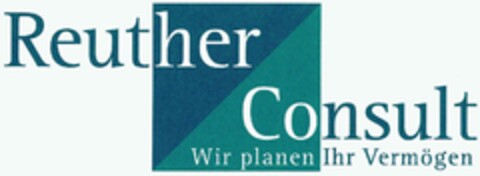 Reuther Consult Wir planen Ihr Vermögen Logo (DPMA, 04/10/2003)