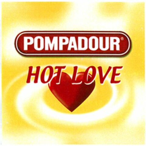 POMPADOUR HOT LOVE Logo (DPMA, 30.05.2003)