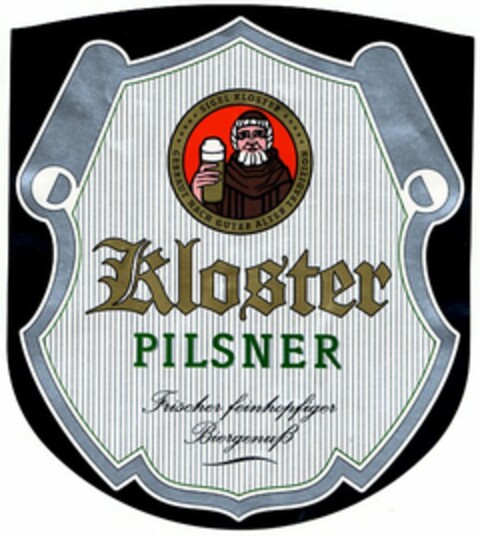 Kloster PILSNER Logo (DPMA, 09.12.2003)