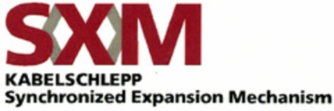 SXM KABELSCHLEPP Synchronized Expansion Mechanism Logo (DPMA, 10.05.2005)