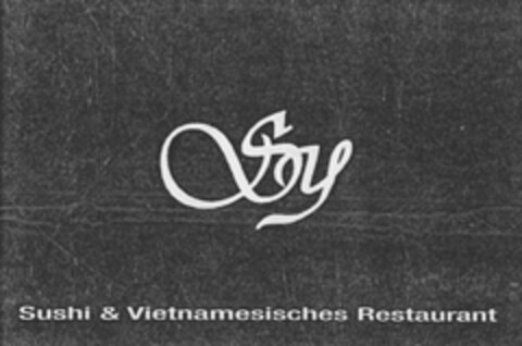 Sy Sushi & Vietnamesisches Restaurant Logo (DPMA, 04/11/2007)