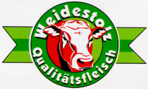 Weidestolz Qualitätsfleisch Logo (DPMA, 08.12.1994)