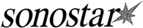 sonostar Logo (DPMA, 04/21/1995)