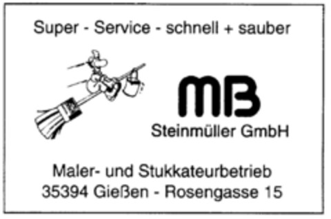 MB Steinmüller GmbH Logo (DPMA, 21.08.1995)