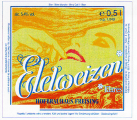 Edelweizen Klares Logo (DPMA, 02.02.1996)