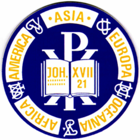 ASIA EUROPA OCEANIA AFRICA AMERICA Logo (DPMA, 05/17/1997)