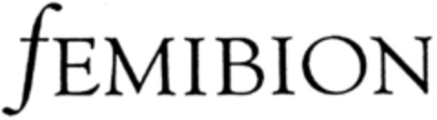 fEMIBION Logo (DPMA, 25.07.1997)