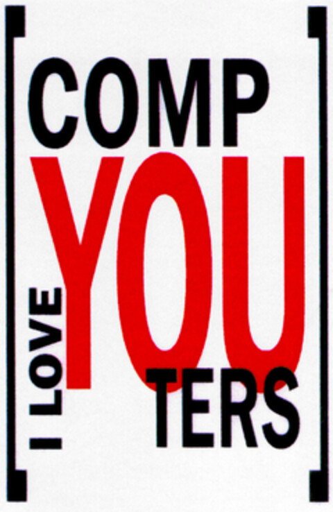 I LOVE COMP YOU TERS Logo (DPMA, 28.11.1998)