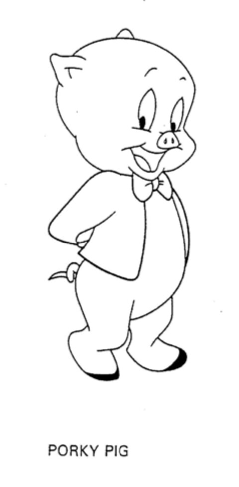 PORKY PIG Logo (DPMA, 03/18/1999)