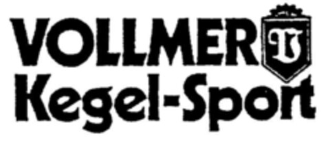 VOLLMER Kegel-Sport Logo (DPMA, 08.04.1999)