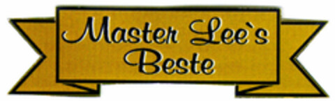 Master Lee's Beste Logo (DPMA, 07.07.1999)