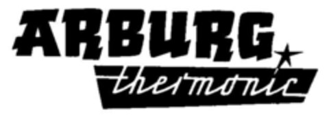 ARBURG thermonic Logo (DPMA, 30.03.1963)