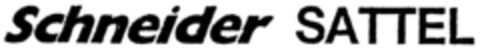 Schneider SATTEL Logo (DPMA, 30.10.1985)