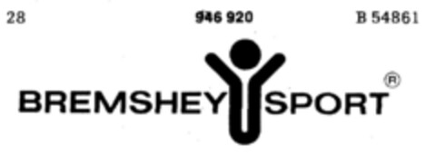 BREMSHEY SPORT Logo (DPMA, 09/02/1975)