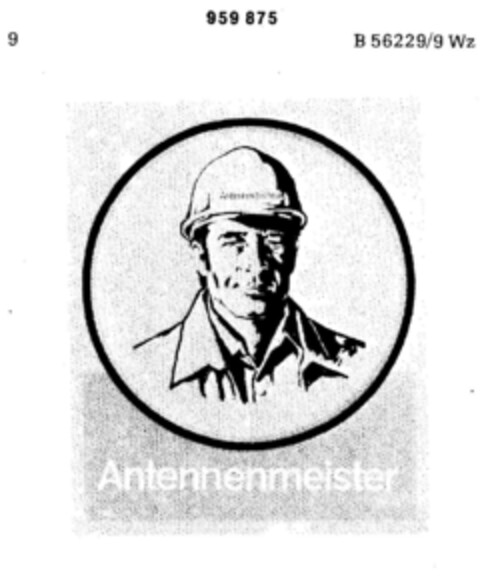 Antennenmeister Logo (DPMA, 05.06.1976)