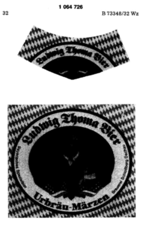 Ludwig Thoma Bier Urbräu-Märzen Logo (DPMA, 02.11.1983)