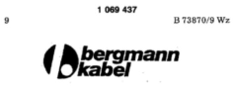 bergmann kabel Logo (DPMA, 02/03/1984)