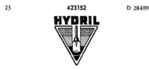 HYDRIL Logo (DPMA, 12.09.1929)
