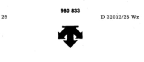 980833 Logo (DPMA, 22.02.1978)