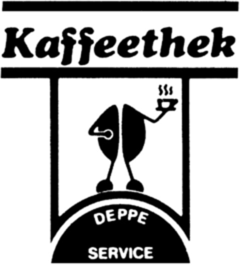 Kaffeethek DEPPE SERVICE Logo (DPMA, 10/22/1991)