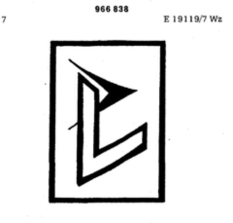 E Logo (DPMA, 01.04.1977)