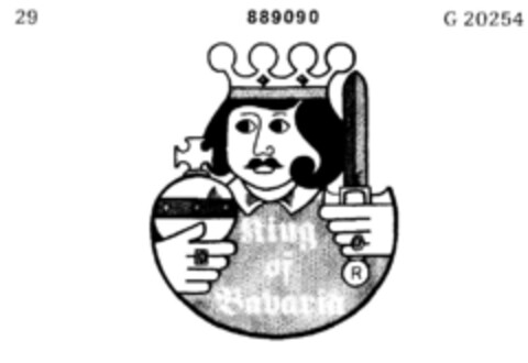 King of Bavaria Logo (DPMA, 04.12.1970)