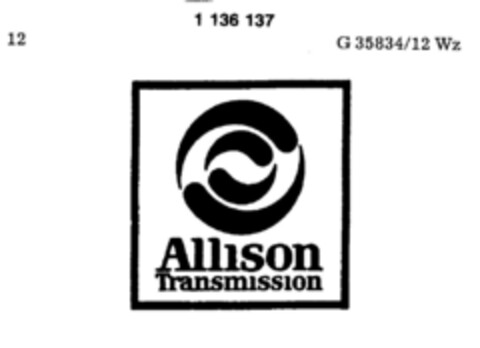 Allison Transmission Logo (DPMA, 19.08.1988)