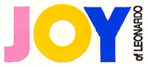 JOY of LEONARDO Logo (DPMA, 05/24/1989)