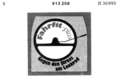 Fahrfit-plus Logo (DPMA, 07/06/1972)