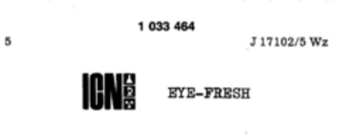 ICN EYE-FRESH Logo (DPMA, 15.10.1981)