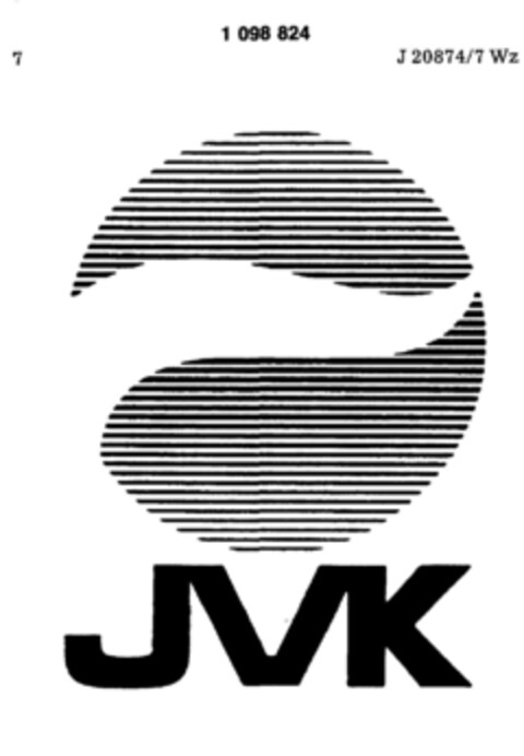 JVK Logo (DPMA, 09.04.1986)