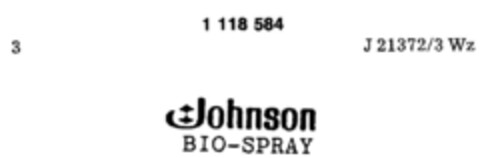 Johnson BIO-SPRAY Logo (DPMA, 13.10.1986)