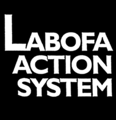 LABOFA ACTION SYSTEM Logo (DPMA, 19.10.1994)
