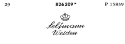 Seltmann Weiden Logo (DPMA, 19.08.1966)