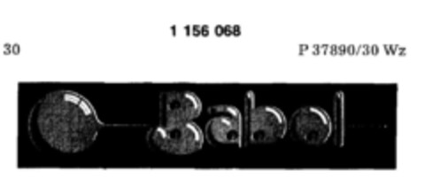 Babol Logo (DPMA, 10.04.1989)