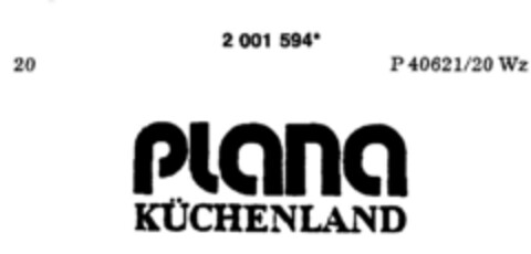 plana KÜCHENLAND Logo (DPMA, 14.02.1991)