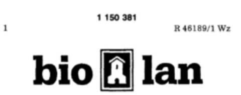 bio lan Logo (DPMA, 08.01.1988)