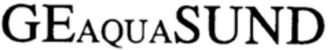GEAQUASUND Logo (DPMA, 06.07.1994)