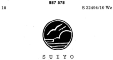 SUIYO Logo (DPMA, 02.11.1978)