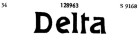 Delta Logo (DPMA, 15.04.1909)
