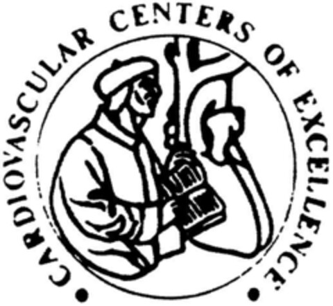 CARDIOVASCULAR CENTERS OF EXCELLENCE Logo (DPMA, 05/07/1991)