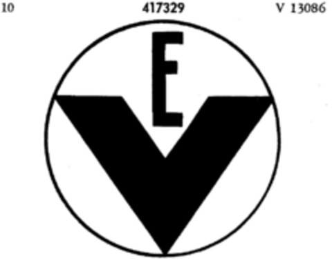 EV Logo (DPMA, 06.01.1930)