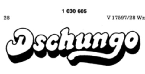 Dschungo Logo (DPMA, 06/25/1981)