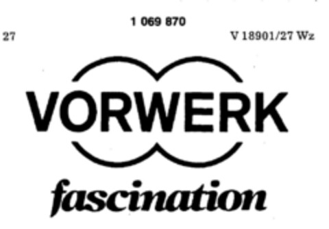 VORWERK fascination Logo (DPMA, 18.04.1984)