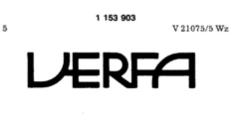 VERFA Logo (DPMA, 23.11.1988)