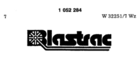 Blastrac Logo (DPMA, 24.03.1982)