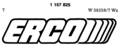 ERCO Logo (DPMA, 06/30/1989)