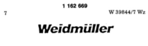 Weidmüller Logo (DPMA, 24.11.1989)
