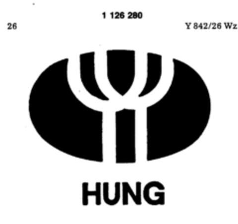 HUNG Logo (DPMA, 24.12.1987)