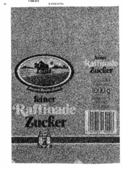 feiner Raffinade Zucker Logo (DPMA, 28.12.1981)